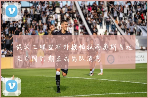 武汉三镇宣布外援帕拉西奥斯与达兰合同到期正式离队消息