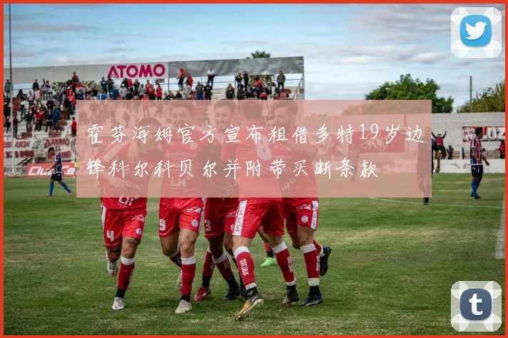 霍芬海姆官方宣布租借多特19岁边锋科尔科贝尔并附带买断条款